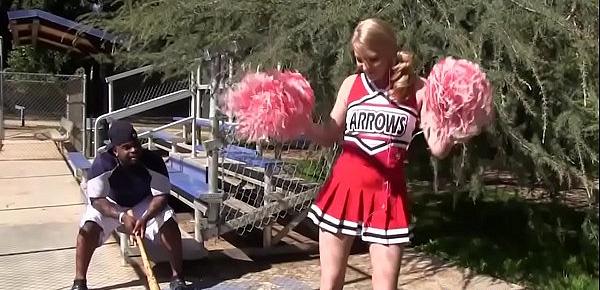  Cheerleader Allie James and Erica Lauren Treat BBC.